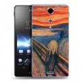 Дизайнерский пластиковый чехол для Sony Xperia TX