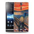 Дизайнерский пластиковый чехол для Sony Xperia S