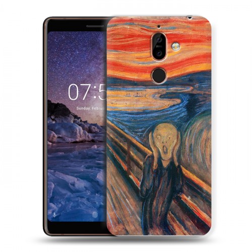 Дизайнерский пластиковый чехол для Nokia 7 Plus