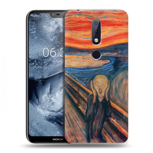 Дизайнерский пластиковый чехол для Nokia 6.1 Plus