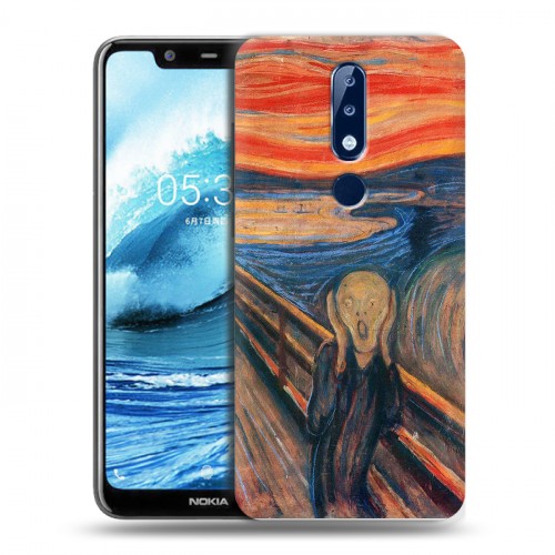 Дизайнерский пластиковый чехол для Nokia 5.1 Plus