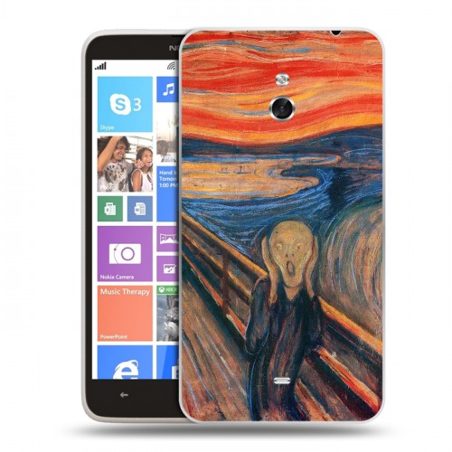 Дизайнерский пластиковый чехол для Nokia Lumia 1320