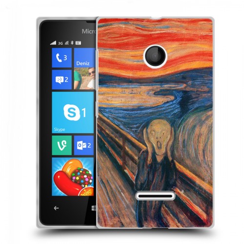 Дизайнерский пластиковый чехол для Microsoft Lumia 435