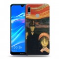 Дизайнерский пластиковый чехол для Huawei Y6 (2019)