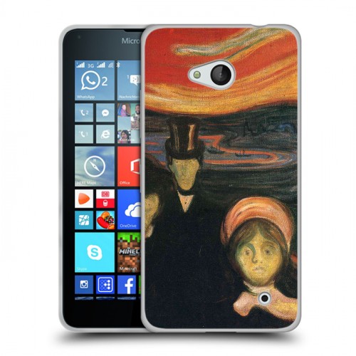 Дизайнерский пластиковый чехол для Microsoft Lumia 640