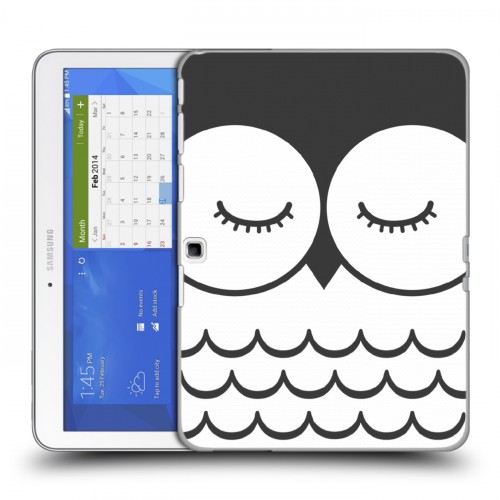 Дизайнерский силиконовый чехол для Samsung Galaxy Tab 4 10.1 Эмоциональные морды