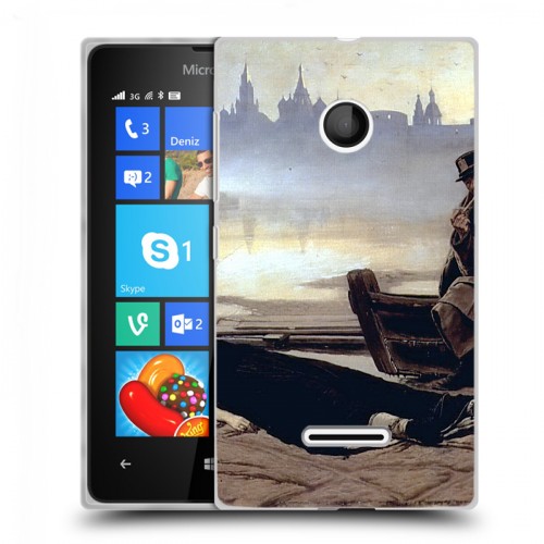 Дизайнерский пластиковый чехол для Microsoft Lumia 435