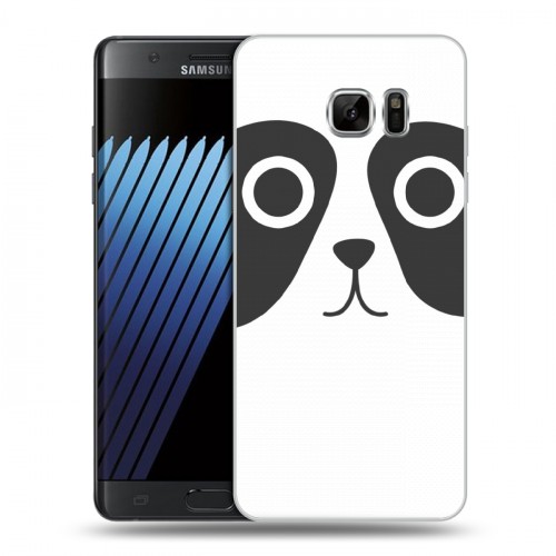 Дизайнерский пластиковый чехол для Samsung Galaxy Note 7 Эмоциональные морды