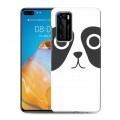 Дизайнерский пластиковый чехол для Huawei P40 Эмоциональные морды