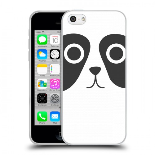 Дизайнерский пластиковый чехол для Iphone 5c Эмоциональные морды