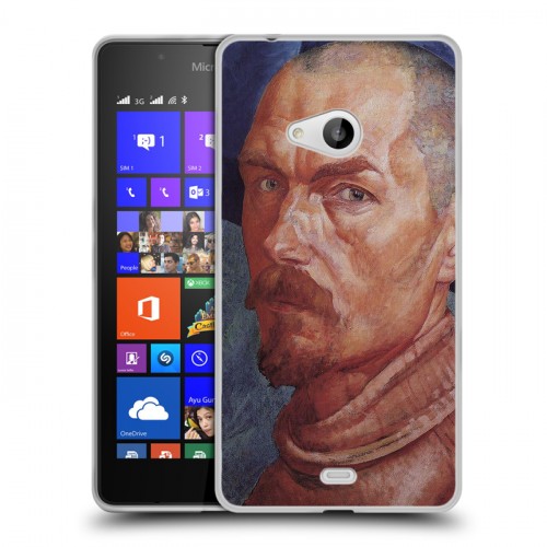 Дизайнерский пластиковый чехол для Microsoft Lumia 540