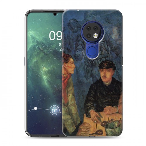 Дизайнерский силиконовый чехол для Nokia 6.2