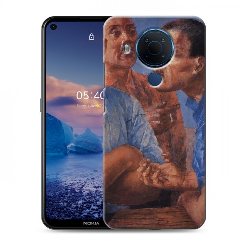 Дизайнерский силиконовый чехол для Nokia 5.4