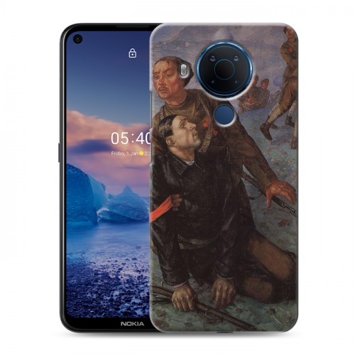 Дизайнерский силиконовый чехол для Nokia 5.4