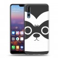 Дизайнерский силиконовый с усиленными углами чехол для Huawei P20 Pro Эмоциональные морды