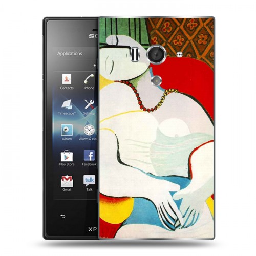 Дизайнерский пластиковый чехол для Sony Xperia acro S