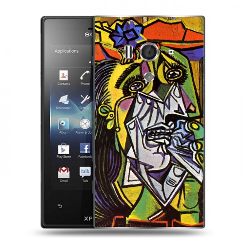 Дизайнерский пластиковый чехол для Sony Xperia acro S