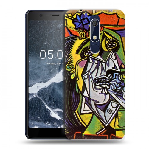 Дизайнерский пластиковый чехол для Nokia 5.1