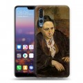 Дизайнерский силиконовый с усиленными углами чехол для Huawei P20 Pro