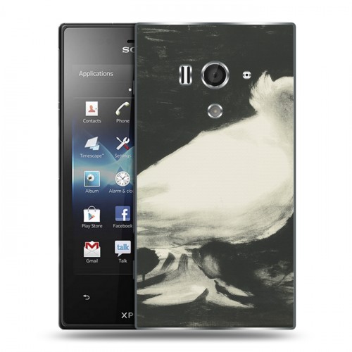 Дизайнерский пластиковый чехол для Sony Xperia acro S