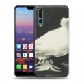 Дизайнерский силиконовый с усиленными углами чехол для Huawei P20 Pro