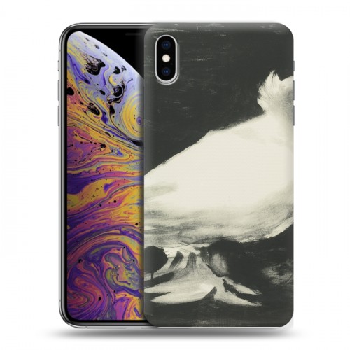 Дизайнерский силиконовый чехол для Iphone Xs Max