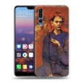 Дизайнерский силиконовый с усиленными углами чехол для Huawei P20 Pro