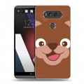 Дизайнерский пластиковый чехол для LG V20 Эмоциональные морды