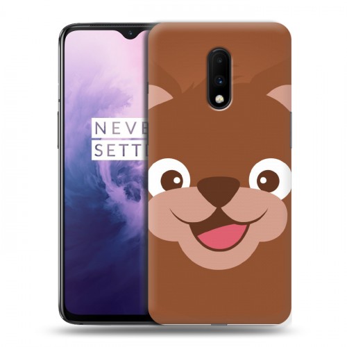 Дизайнерский пластиковый чехол для OnePlus 7 Эмоциональные морды