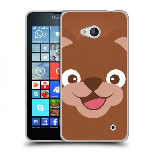 Дизайнерский пластиковый чехол для Microsoft Lumia 640 Эмоциональные морды