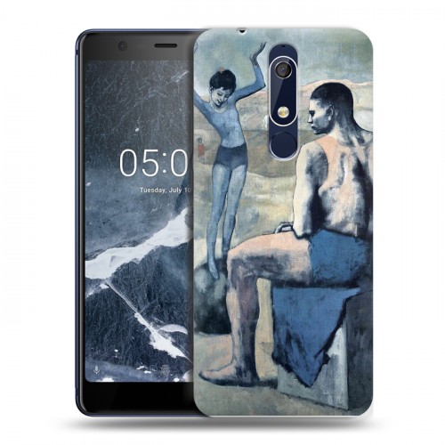 Дизайнерский пластиковый чехол для Nokia 5.1