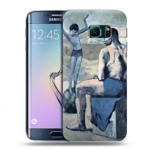 Дизайнерский пластиковый чехол для Samsung Galaxy S6 Edge