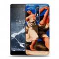 Дизайнерский пластиковый чехол для Nokia 5.1