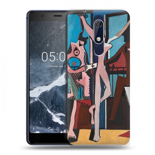 Дизайнерский пластиковый чехол для Nokia 5.1