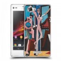 Дизайнерский пластиковый чехол для Sony Xperia L