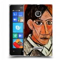 Дизайнерский пластиковый чехол для Microsoft Lumia 435