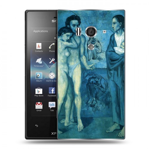 Дизайнерский пластиковый чехол для Sony Xperia acro S