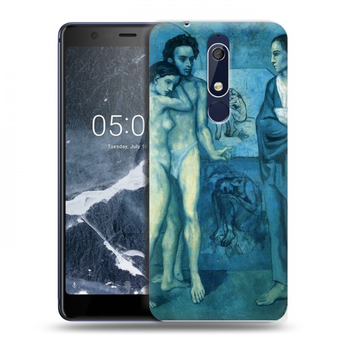 Дизайнерский пластиковый чехол для Nokia 5.1