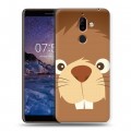 Дизайнерский пластиковый чехол для Nokia 7 Plus Эмоциональные морды