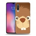 Дизайнерский силиконовый с усиленными углами чехол для Xiaomi Mi9 Эмоциональные морды