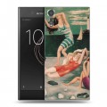 Дизайнерский пластиковый чехол для Sony Xperia XZs