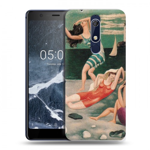 Дизайнерский пластиковый чехол для Nokia 5.1