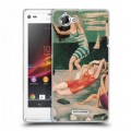 Дизайнерский пластиковый чехол для Sony Xperia L