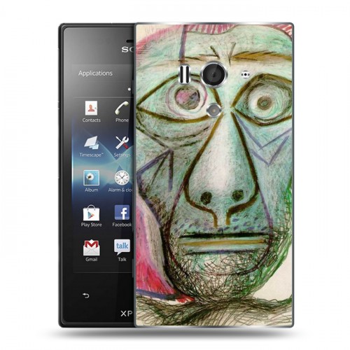 Дизайнерский пластиковый чехол для Sony Xperia acro S