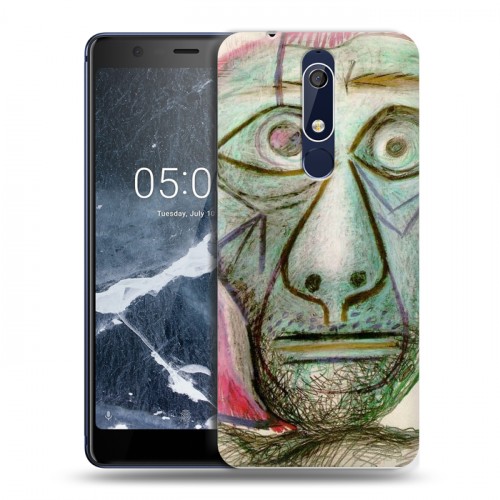 Дизайнерский пластиковый чехол для Nokia 5.1