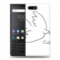 Дизайнерский пластиковый чехол для BlackBerry KEY2