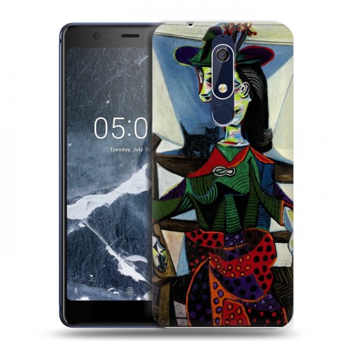 Дизайнерский пластиковый чехол для Nokia 5.1