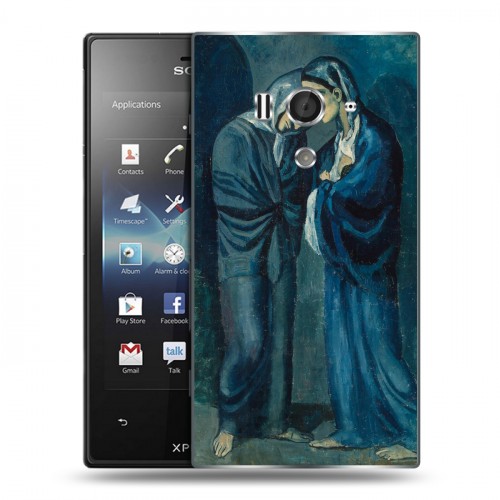 Дизайнерский пластиковый чехол для Sony Xperia acro S