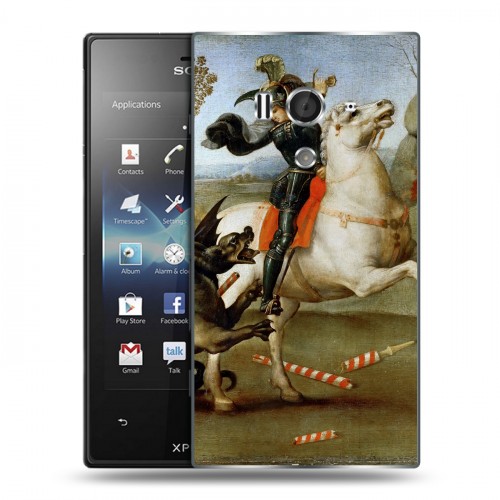 Дизайнерский пластиковый чехол для Sony Xperia acro S