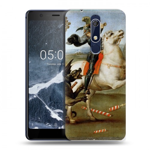 Дизайнерский пластиковый чехол для Nokia 5.1